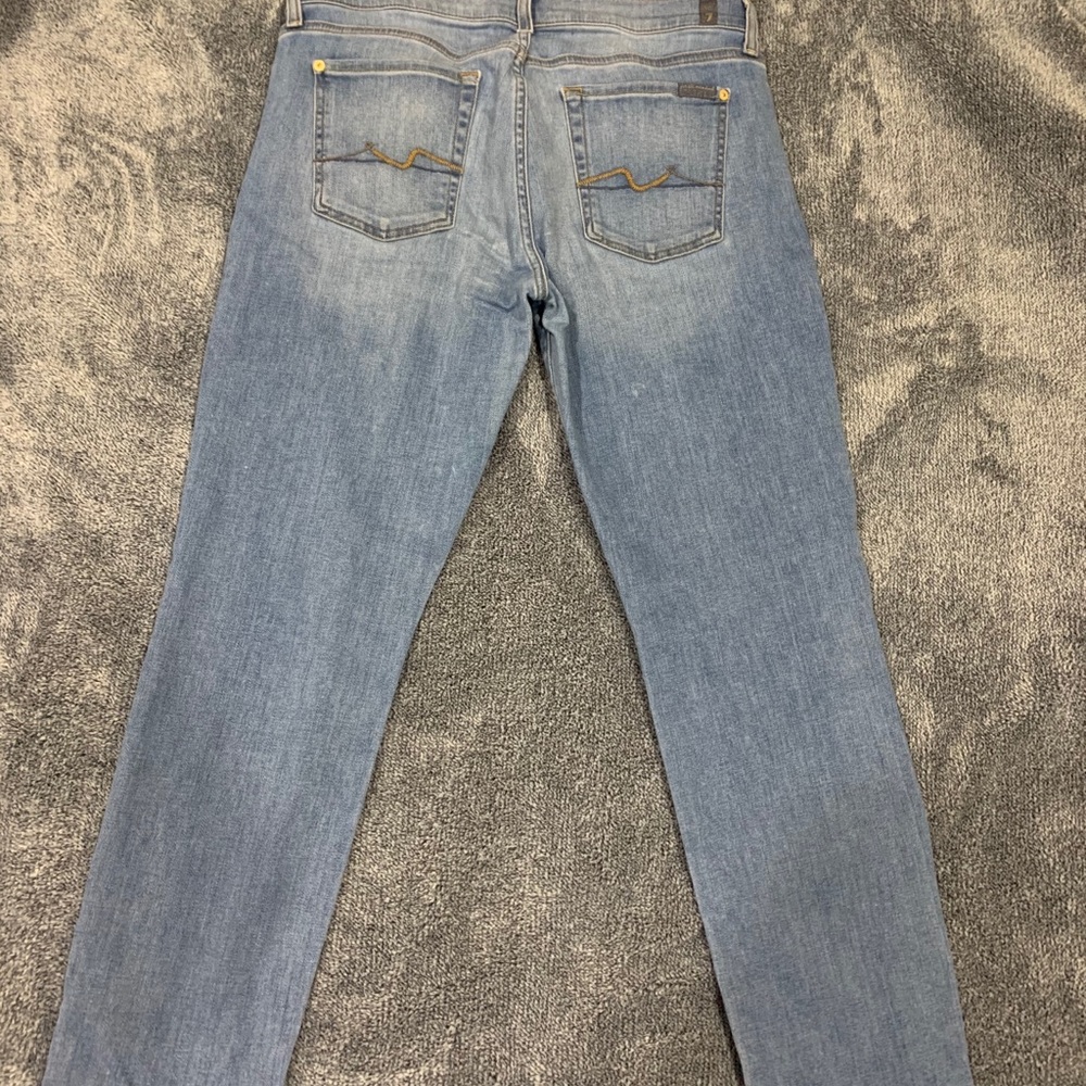 7 for all mankind skinny boyfriend jeans size 30